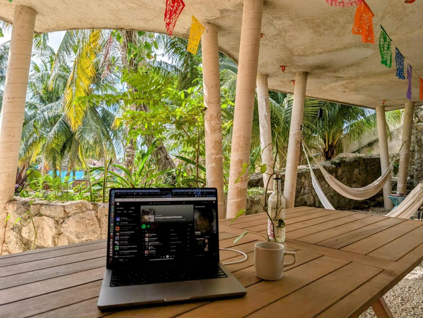 Elmar Hostel Bacalar Exteriér fotografie