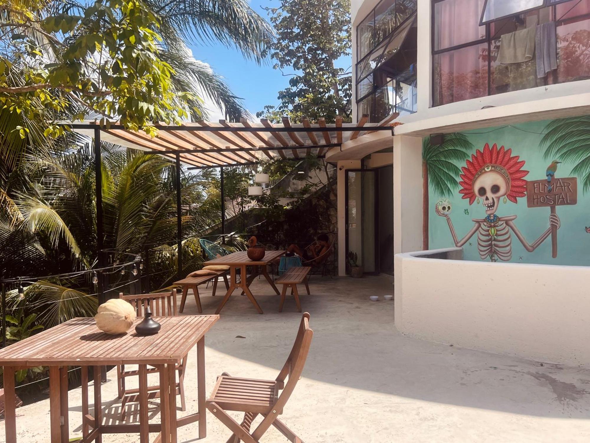 Elmar Hostel Bacalar Exteriér fotografie